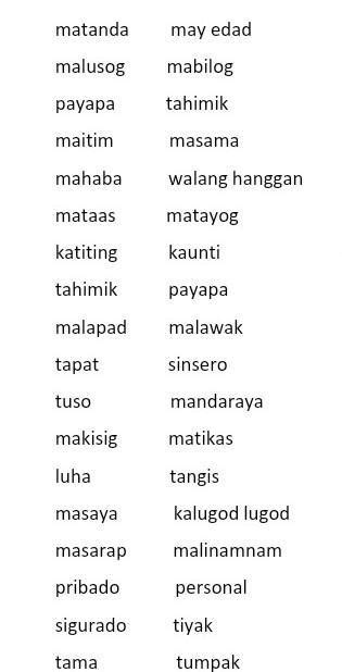 mahaba kasingkahulugan|MAHABA: Tagalog.